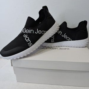 Calvin Klein Sneakers Pola black Logo Strap Trainers